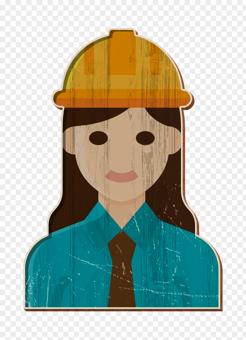 Engineer Icon Occupation Woman Technician PNG