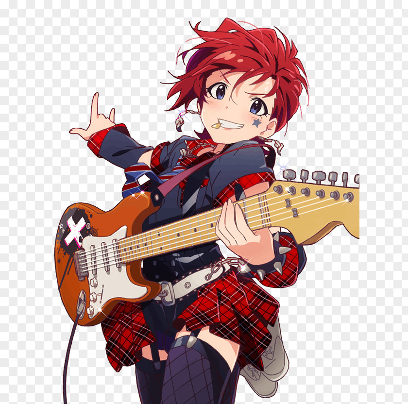 Idolmster Live Theter Harmony 05 The Idolmaster: Million Live! Theater Days Bass Guitar PNG