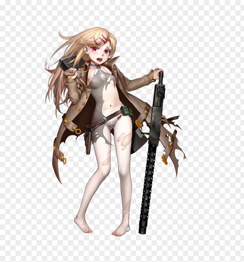 Machine Gun Girls' Frontline M1919 Browning Firearm Game PNG