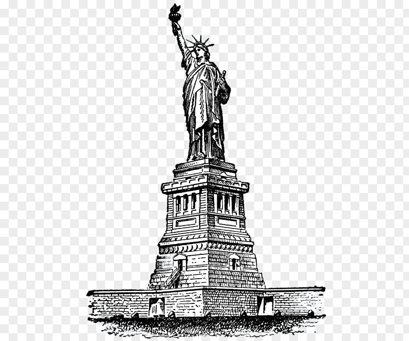 Statue Clipart Of Liberty Clip Art PNG