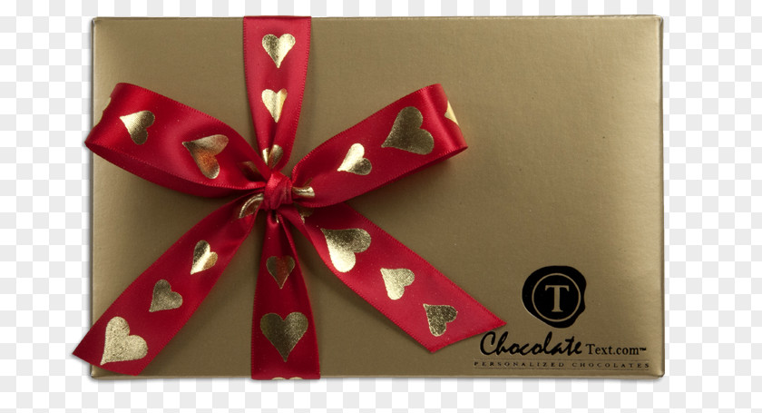 Valentine's Day Present Ribbon Gift PNG