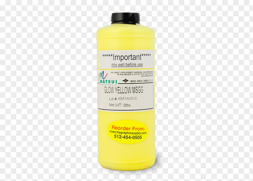 Yellow Poster Solvent In Chemical Reactions Product PNG