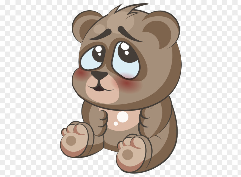 Bear Emoticon Emoji PNG