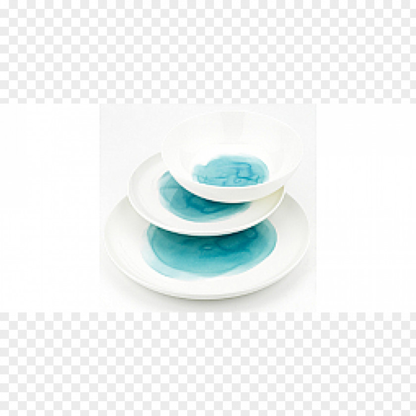 Disposable Tableware Porcelain Saucer Turquoise PNG