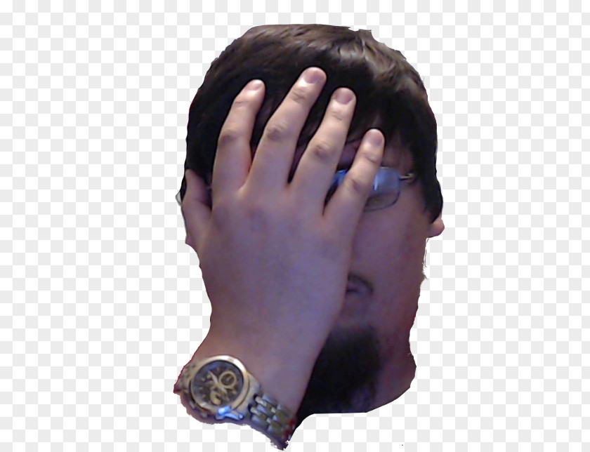 Face Palm Emoji Finger PNG