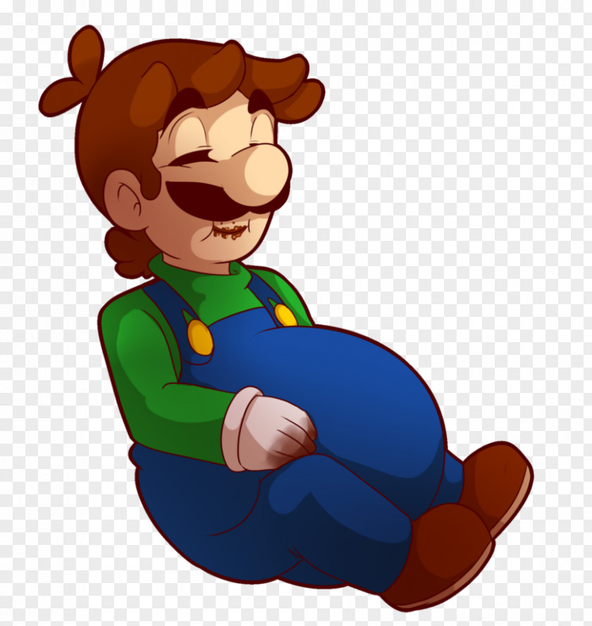 Fat Mario Bros. Super Galaxy Syobon Action Luigi PNG