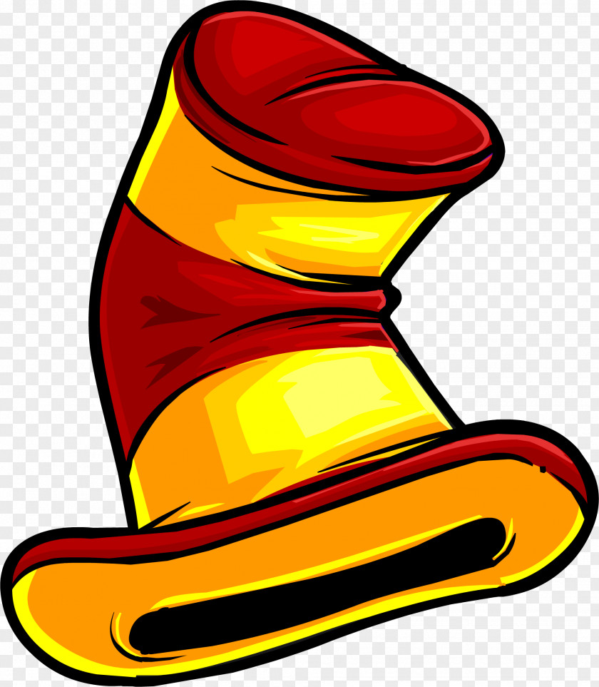 Hat Yellow Red Club Penguin Clip Art PNG