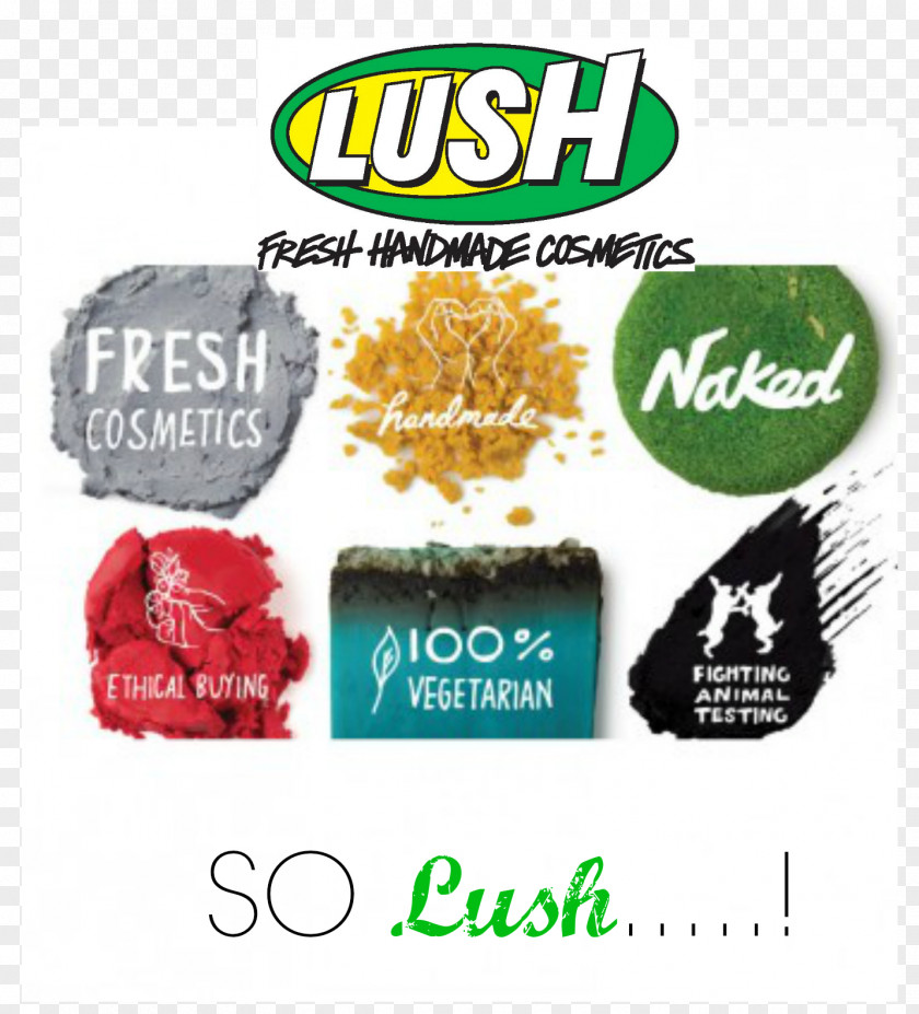 Lush Cosmetics Bath Bomb Eye Liner Eyelash Extensions PNG