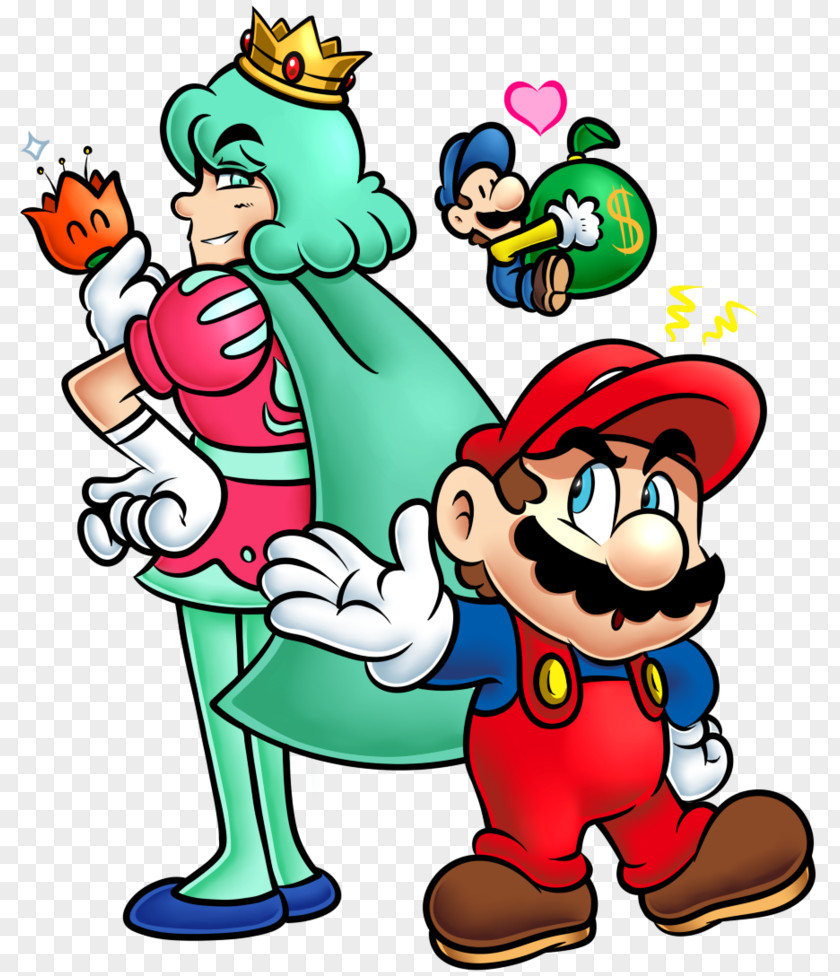 Mario & Luigi: Dream Team Superstar Saga Bros. PNG