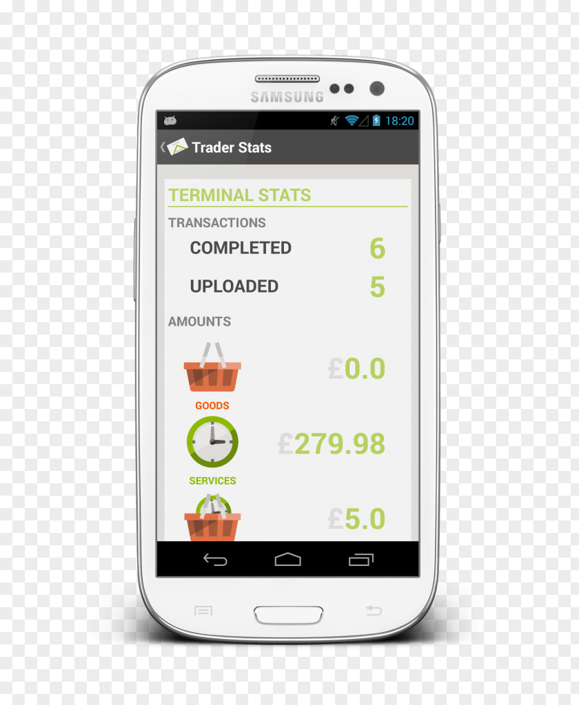 Mobile Terminal Android IPhone PNG