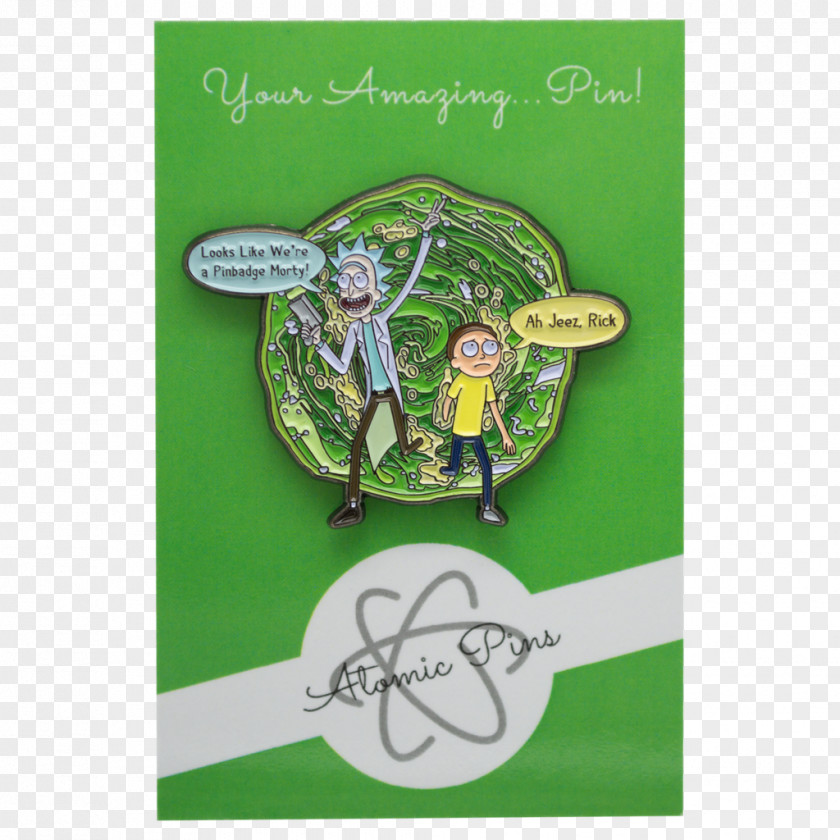 Pin Morty Smith Rick Sanchez Lapel Badges PNG