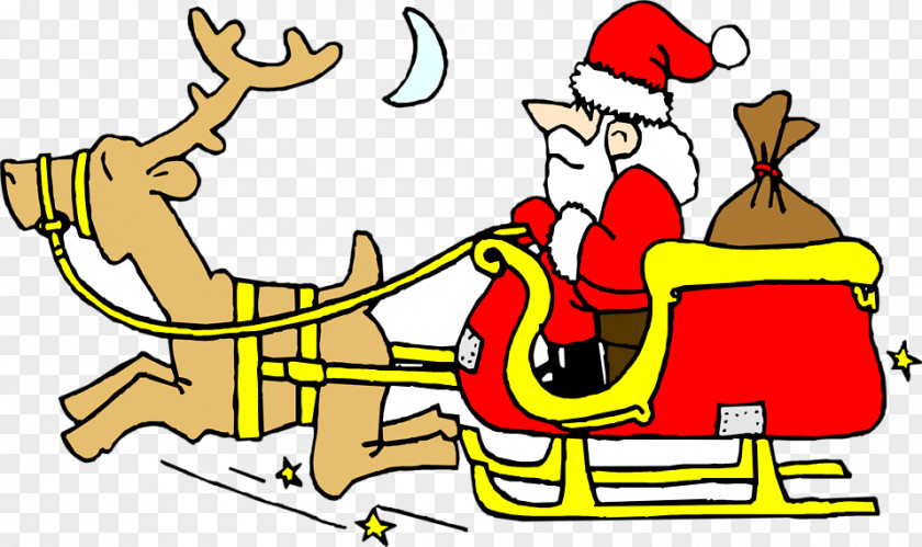 Santa Illustrations Claus Reindeer Clip Art PNG