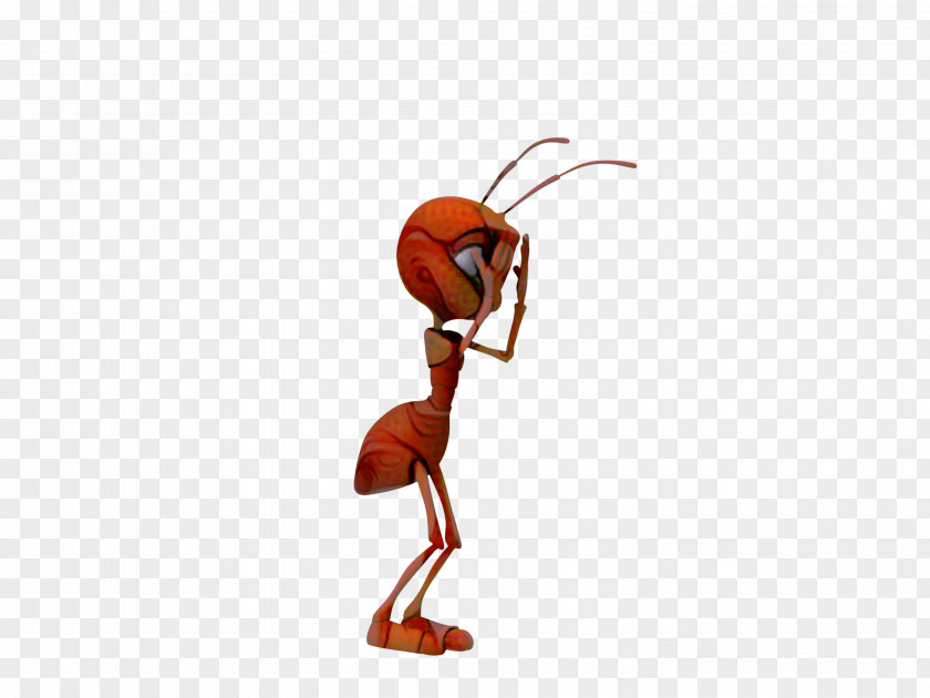 Animal Figure Plant Ant Cartoon PNG