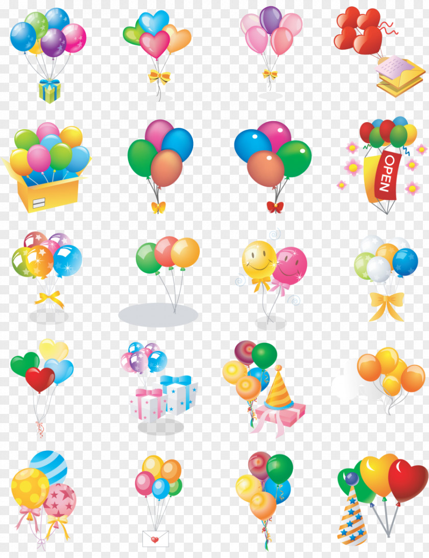 Balloons Graphic Design Clip Art PNG