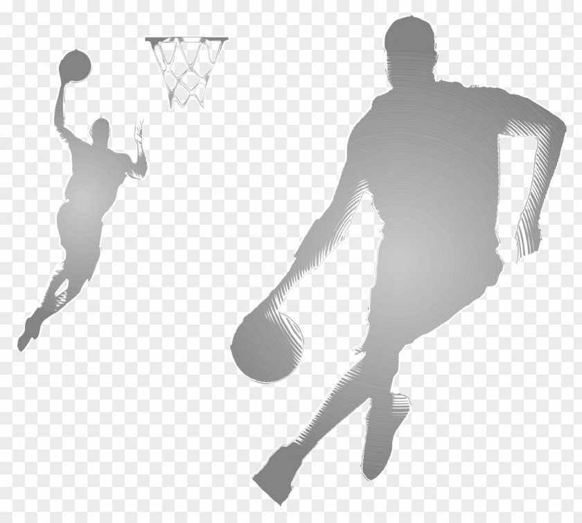 Basketball Court Figure Computer File PNG