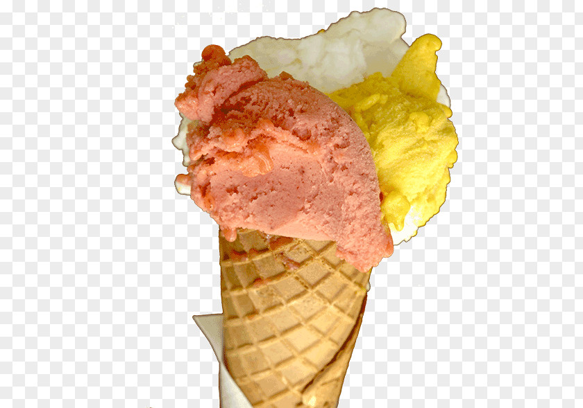 Ice Cream Van Gelato Cones Neapolitan Soft Serve PNG