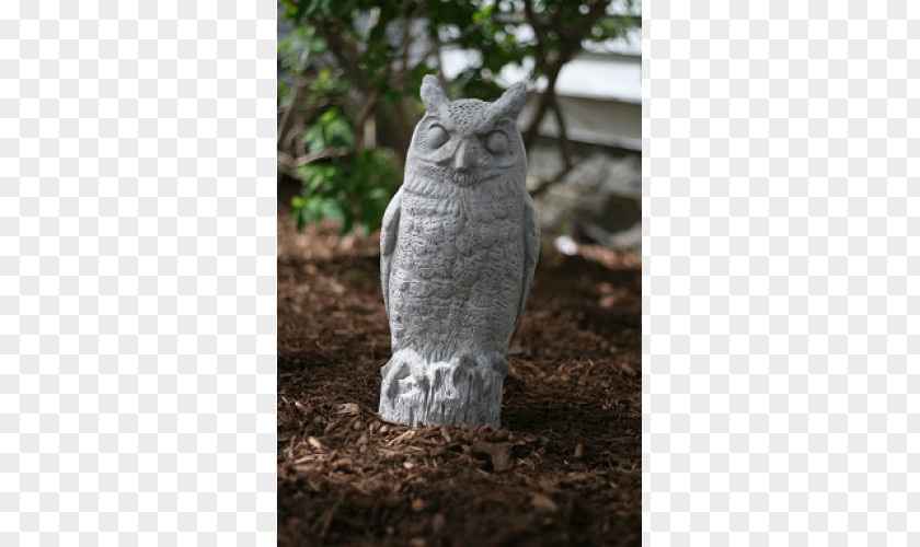 Landscape Paving Owl Garden Ornament Concrete Statue Sculpture PNG