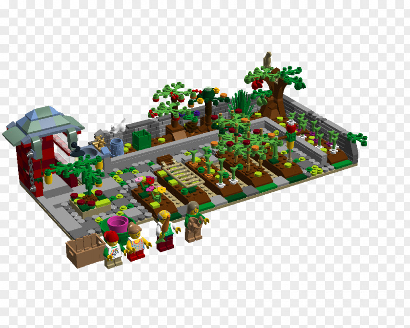 Lego Ideas Flower Garden PNG