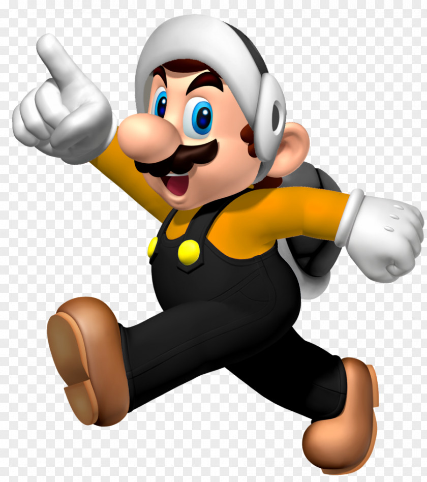 Mario Hammer New Super Bros. Wii PNG