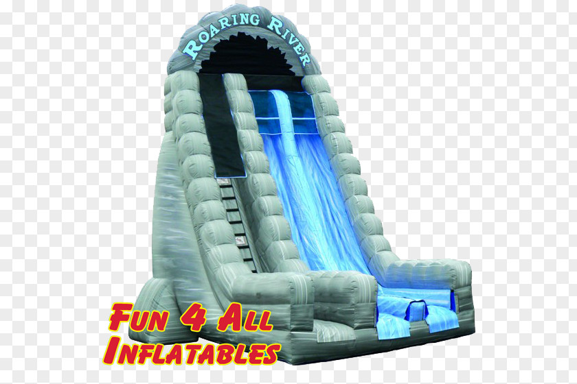 Party Beebe's Roaring River Waterslide Water Slide Playground Inflatable New York PNG