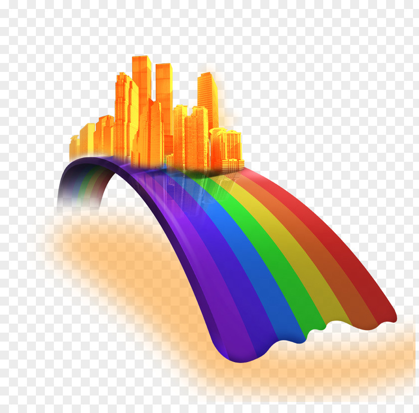 Toys Bridge Rainbow Wallpaper PNG
