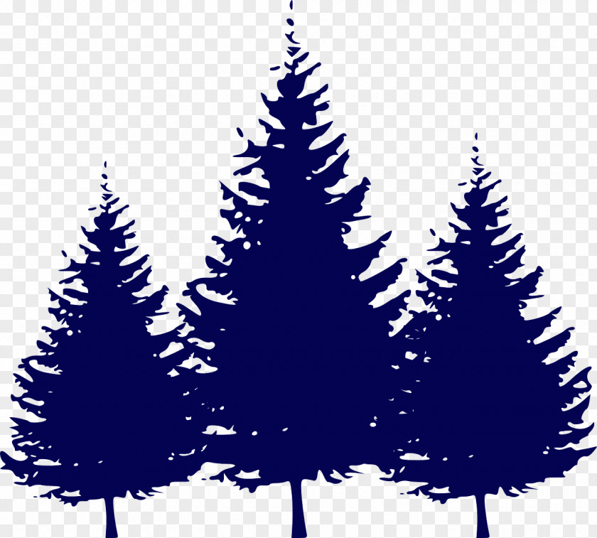Fir-tree Pine Tree Silhouette Clip Art PNG