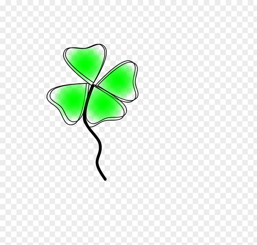 Leaf Shamrock Plant Stem PNG