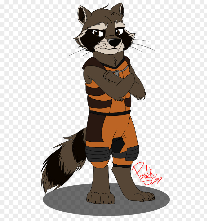 Rocket Raccoon Cat DeviantArt PNG