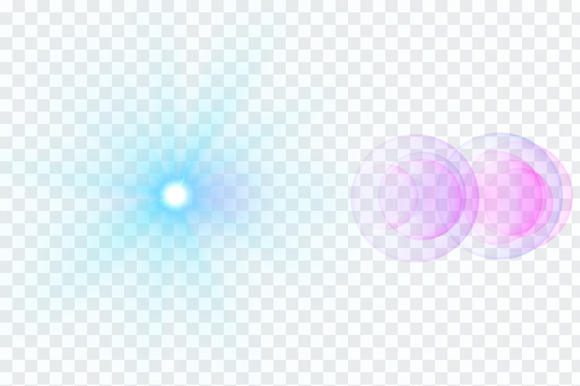 Round Purple Lighting Effects Circle Light PNG