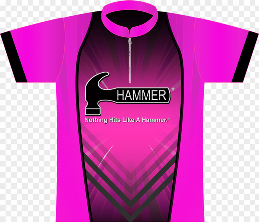 T-shirt Jersey Bowling Shirt Hammer PNG