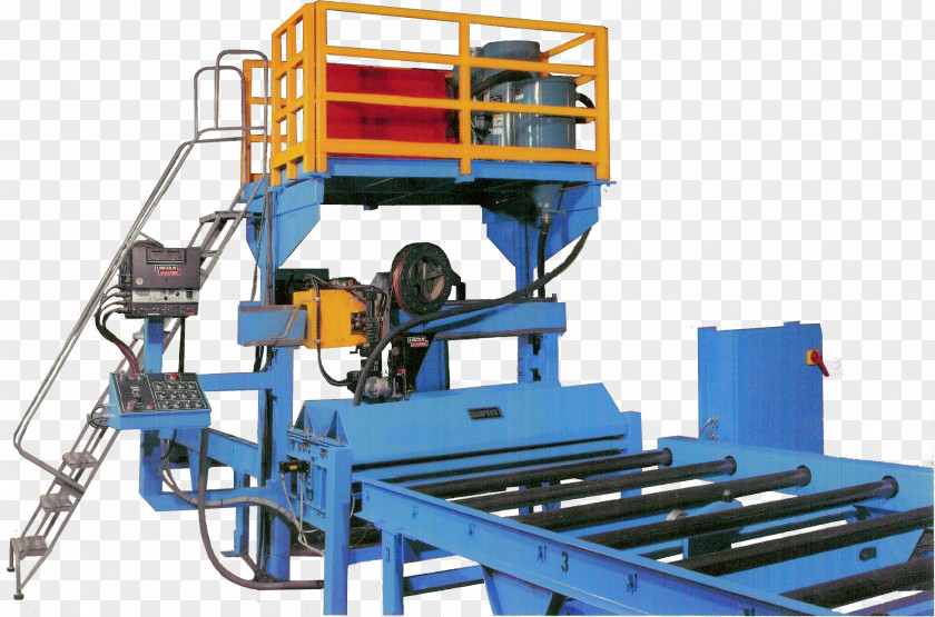 Fillet Arc Submerged Welding Manufacturing Steel Machine PNG