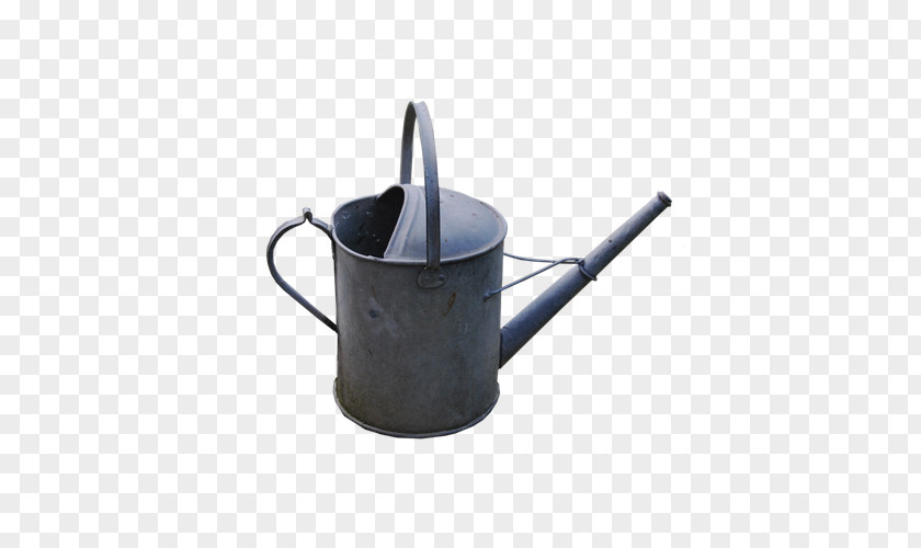 Iron Watering Can Kettle Metal PNG