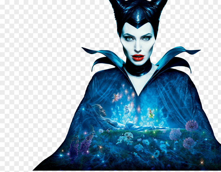 Maleficent Angelina Jolie Film Poster PNG