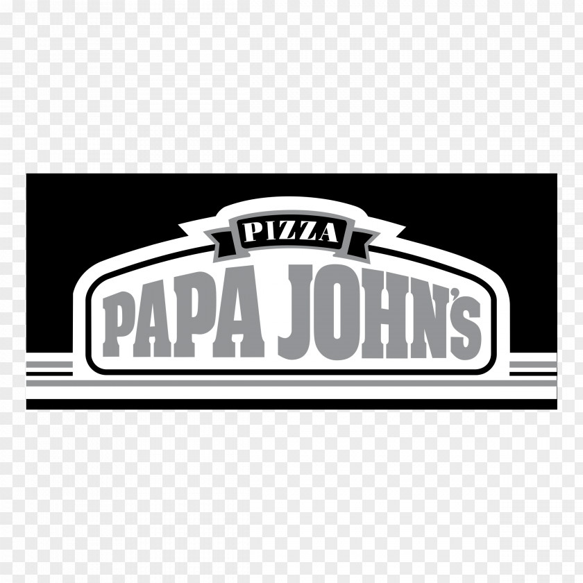 Pizza Papa John's Logo Vector Graphics Vehicle License Plates PNG