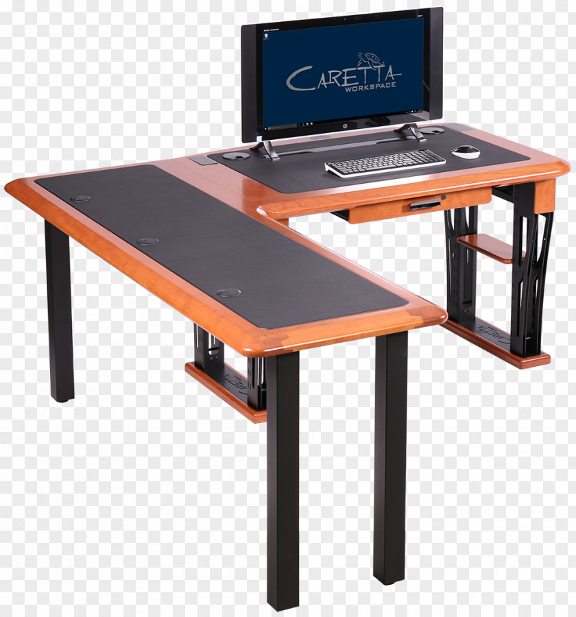 Table Computer Desk Office PNG