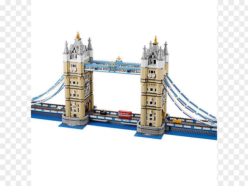 Toy LEGO 10214 Creator Tower Bridge Lego PNG