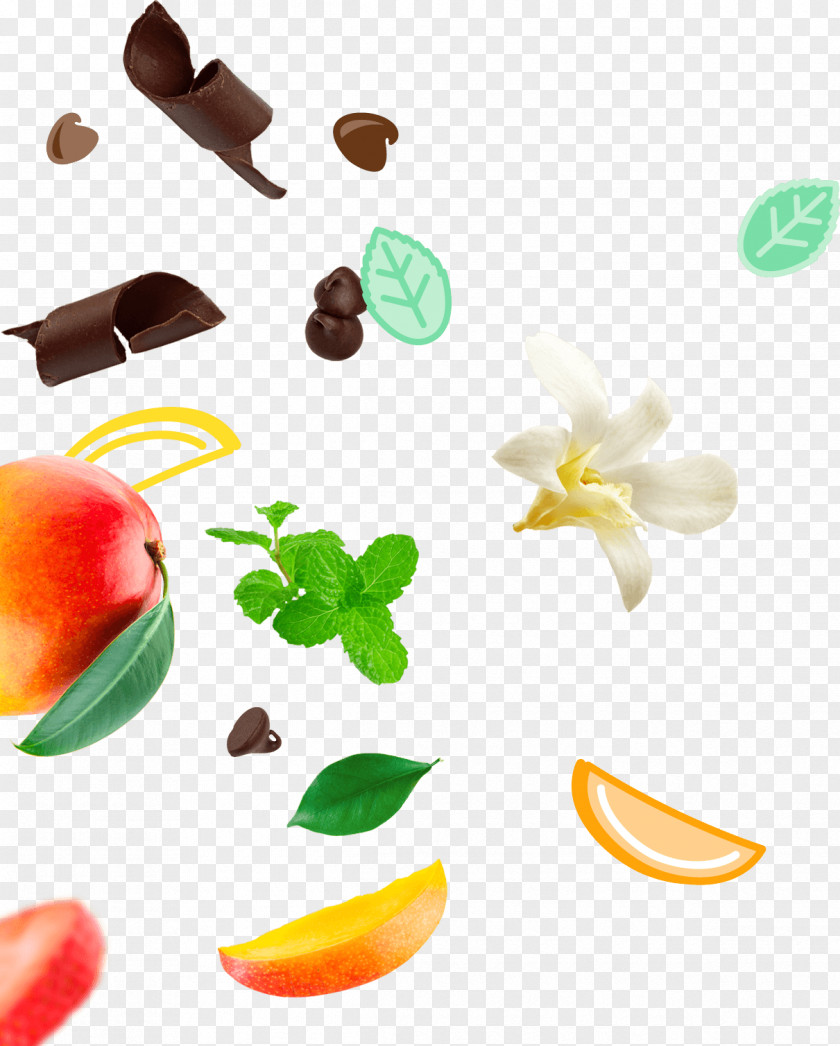 Peach Float Mochi Ice Cream Fruit PNG