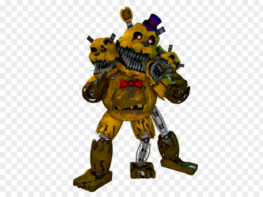 Robot Carnivora Figurine PNG