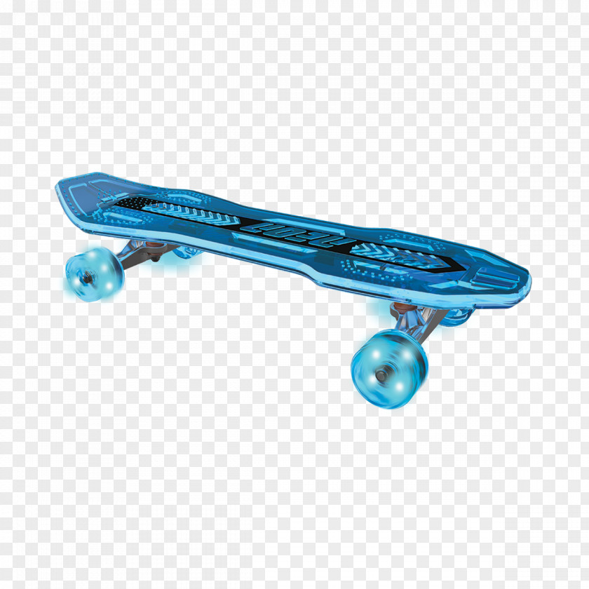 Skateboard Skateboarding Longboard Kick Scooter Blue PNG