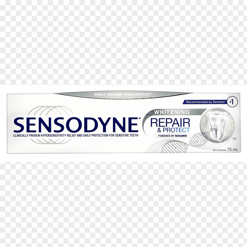 Toothpaste Sensodyne Repair And Protect Complete Protection Pepsodent PNG