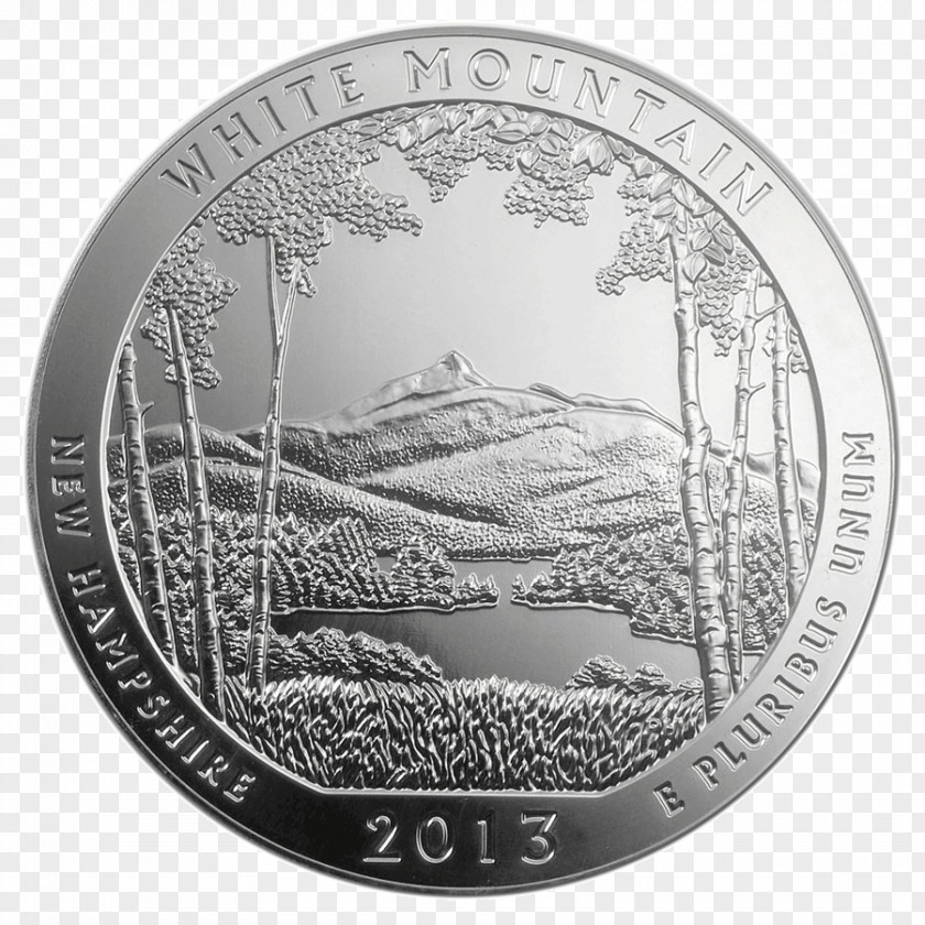 United States Quarter America The Beautiful Silver Bullion Coins PNG