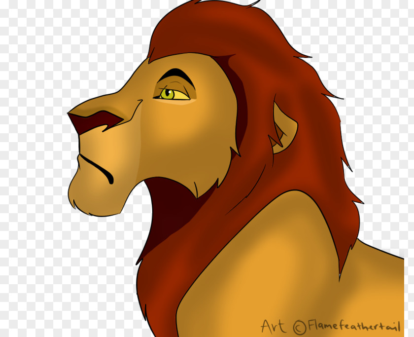 Lion The King Ahadi Art Illustration PNG