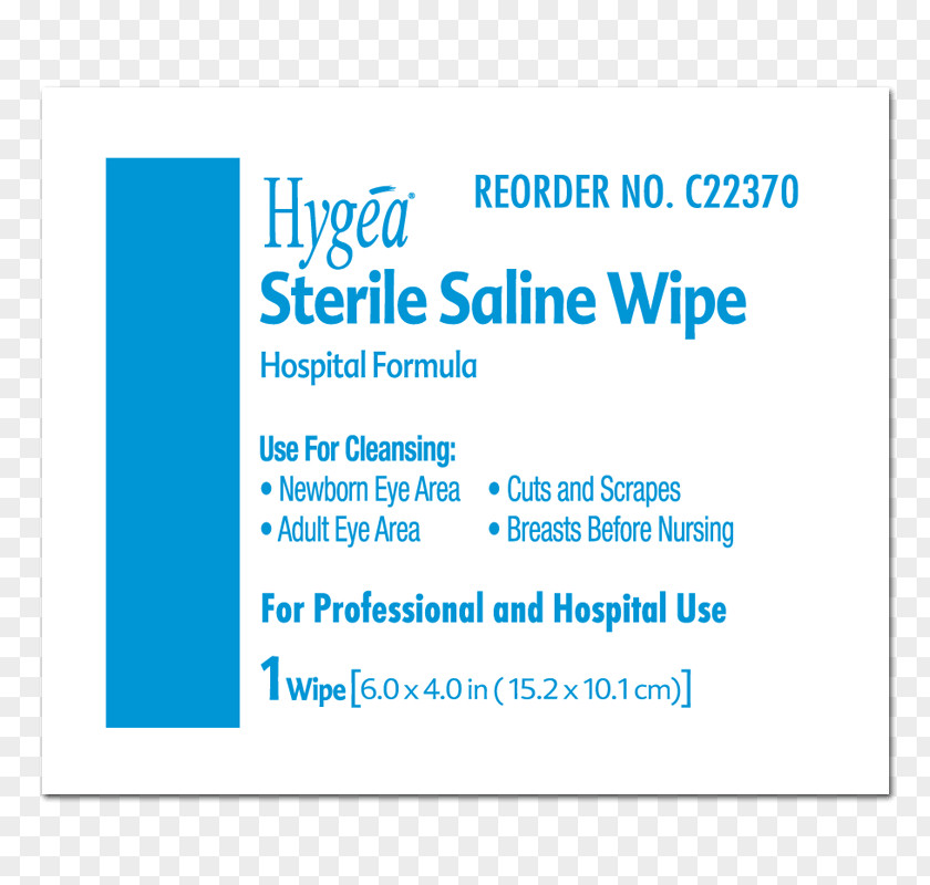 Sterile Eo Saline Private Label Sterility Wet Wipe PNG