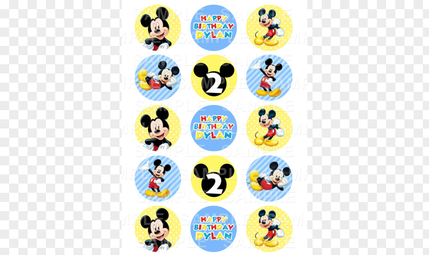 Mickey Mouse Minnie Cupcake PNG