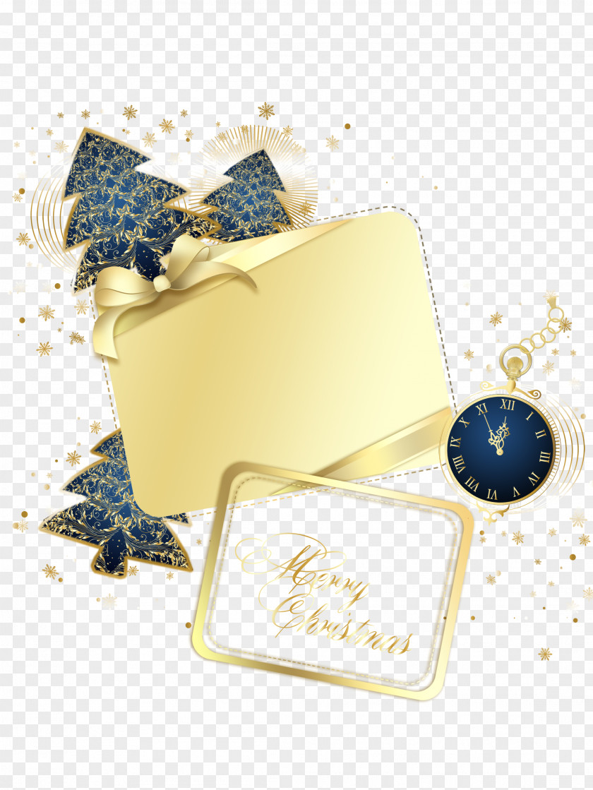 Golden Christmas Decoration Ornament Lights PNG