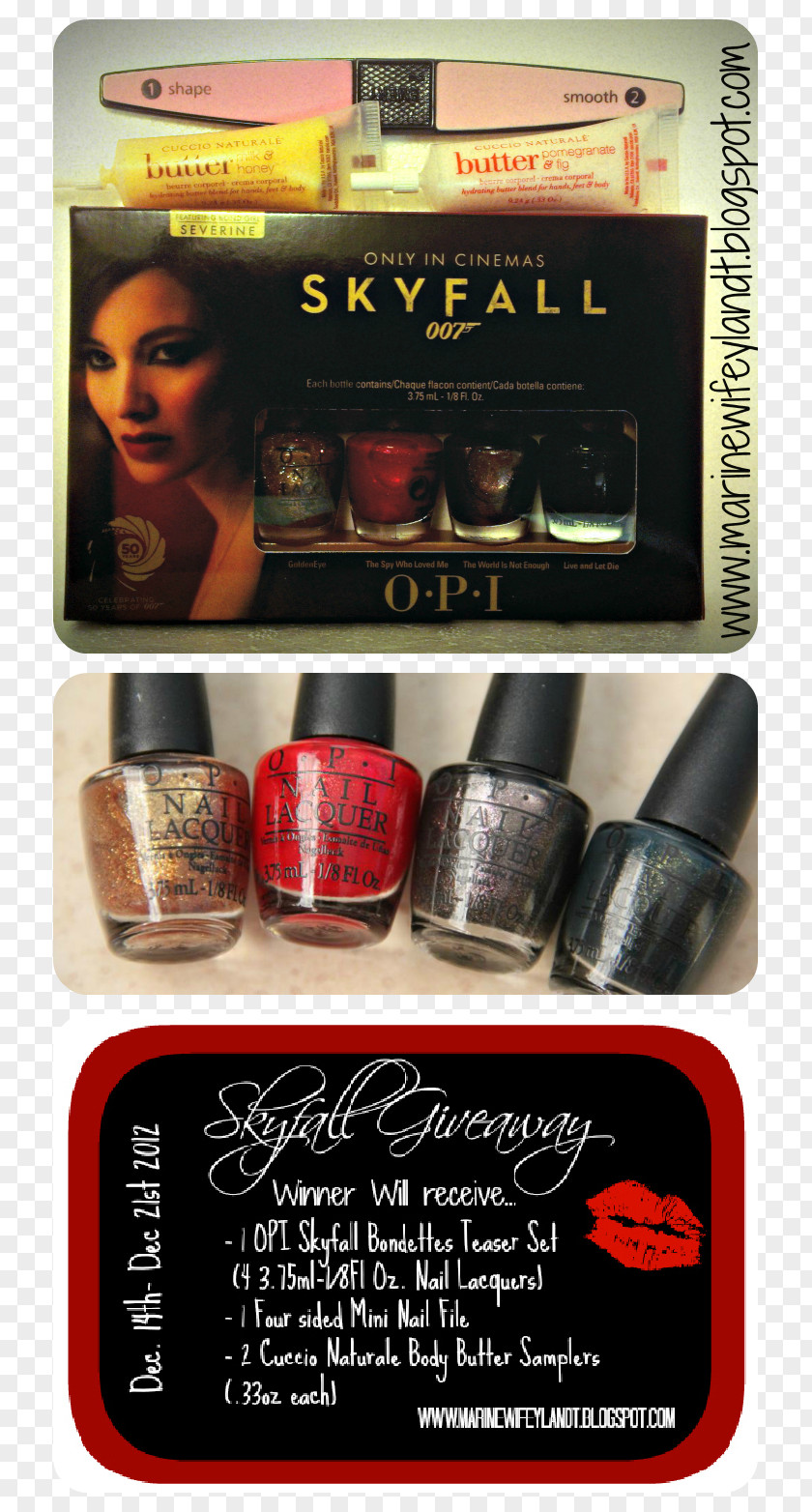 James Bond Skyfall Lipstick OPI Products Nail Polish PNG