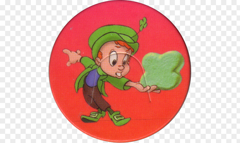 Lucky Charm Christmas Ornament Green Cartoon Legendary Creature PNG