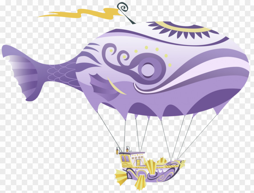 Ship Pony Rarity Airship Zeppelin PNG