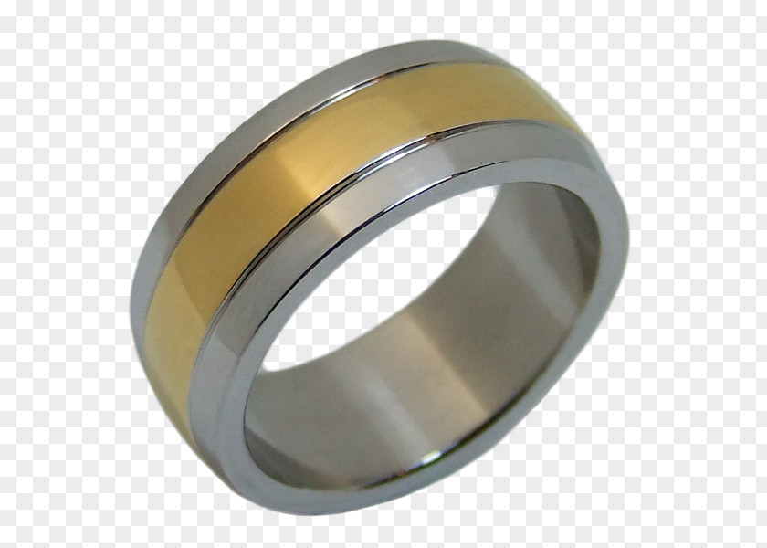 Silver Wedding Ring PNG