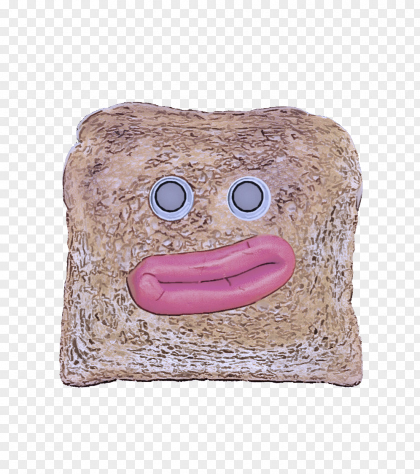 Toast Smile Pink PNG